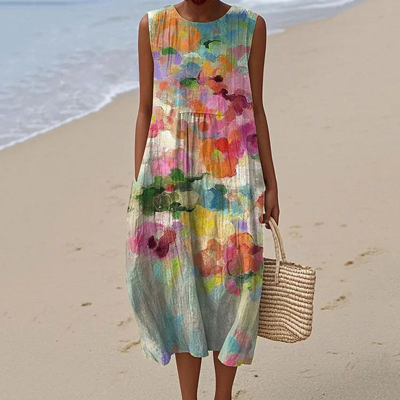 Robe Colorée Vintage