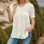 Blouse Décontractée Élégante
