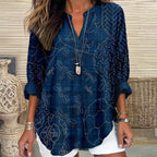 【Manches Longues】Blouse Décontractée Vintage