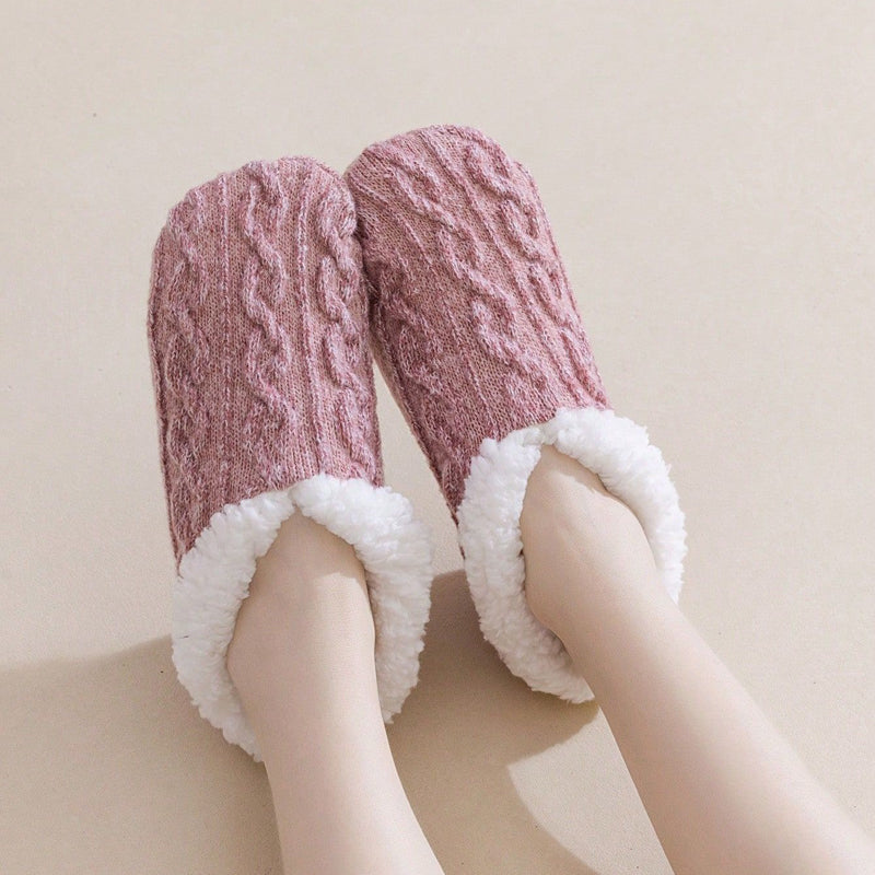 Chaussettes Chaudes Antidérapantes