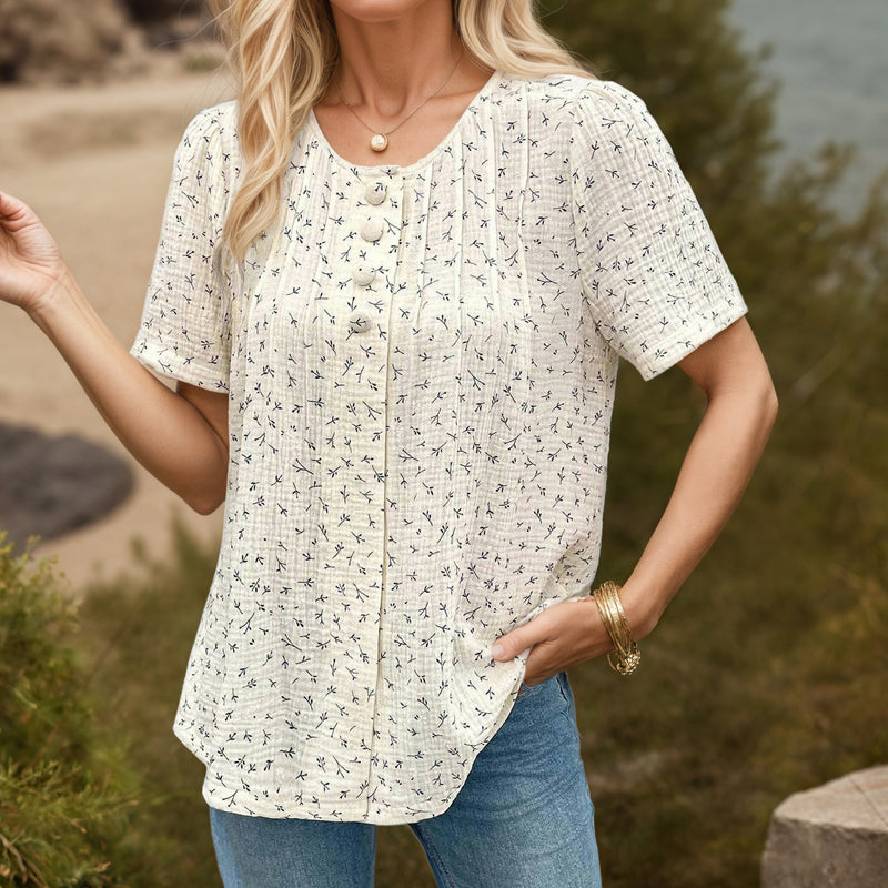 Blouse Décontractée Élégante