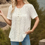 Blouse Décontractée Élégante