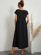 Gabrielle™ — Robe midi fluide élégance intemporelle
