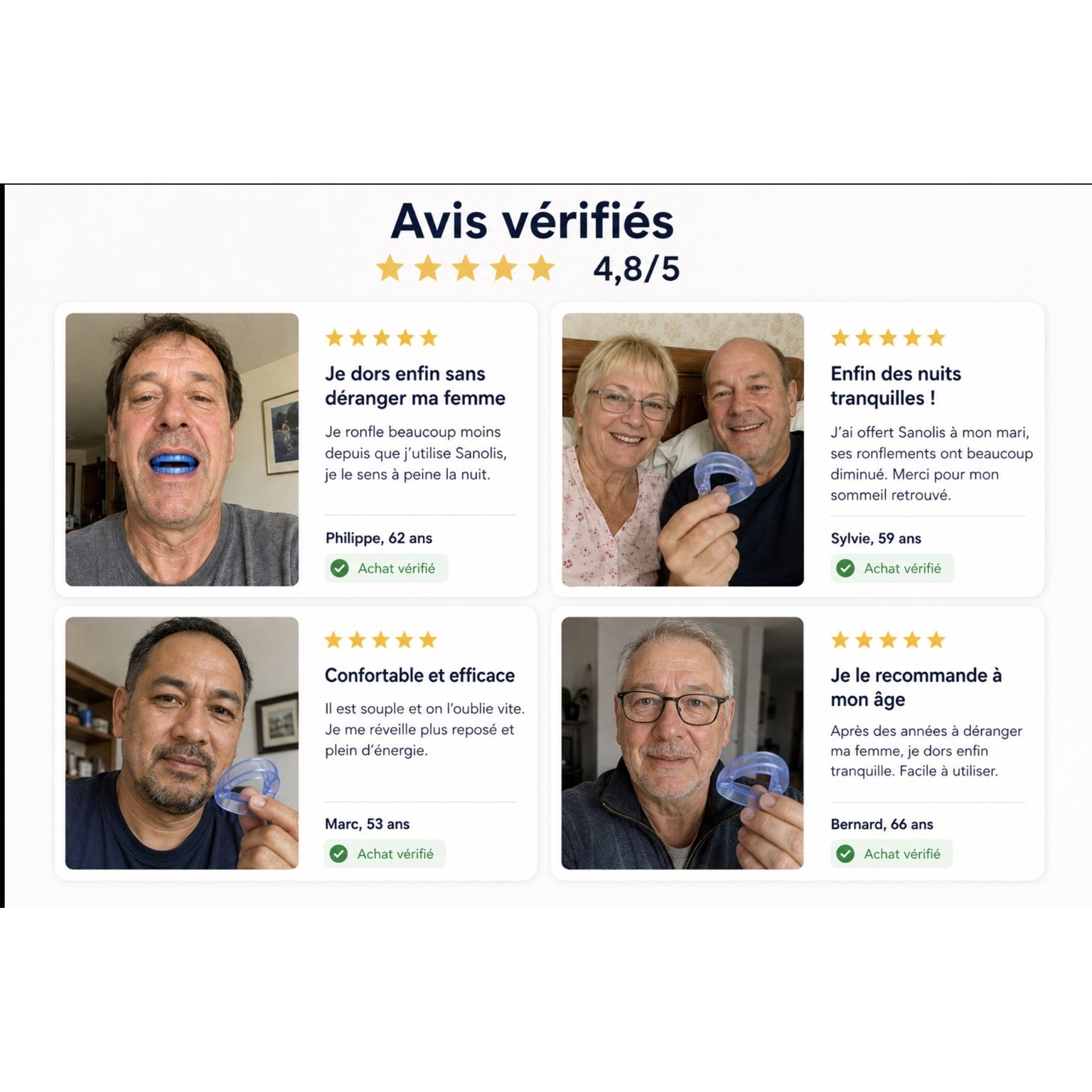 Sanolis™ — Orthèse Anti-Ronflement