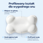 Sanolis CloudRest — profilowany kształt dla wygodnego snu