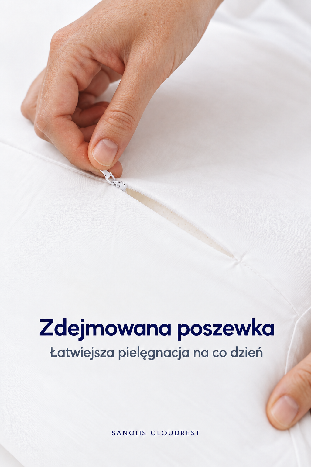 Sanolis CloudRest — zdejmowana poszewka